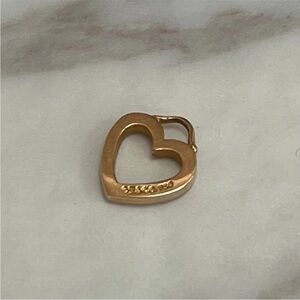 Tiffany & Co Rose Gold Heart-Shaped Pendant
